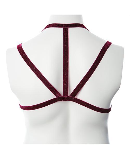 Gender Fluid Sugar Coated Harness - Raspberry Glitter - SEXYEONE