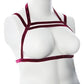 Gender Fluid Sugar Coated Harness - Raspberry Glitter - SEXYEONE