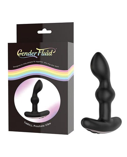 Gender Fluid Thrill Prostate Vibe - Black - {{ SEXYEONE }}
