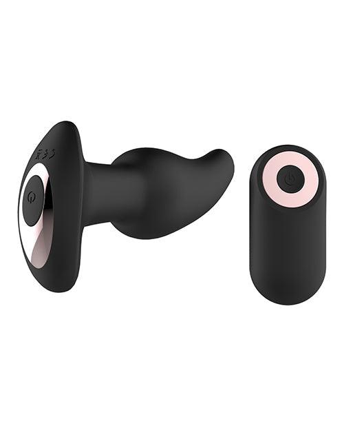 image of product,Gender Fluid Twirler Anal Vibe W-remote - Black - {{ SEXYEONE }}
