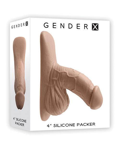 image of product,Gender X 4" Silicone Packer - SEXYEONE