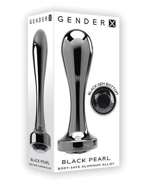 product image, Gender X Black Pearl Plug - Black - SEXYEONE