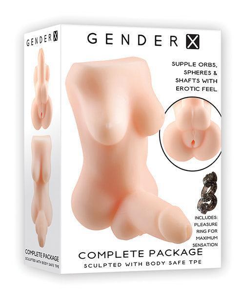Gender X Complete Package Multi Function Stroker - SEXYEONE