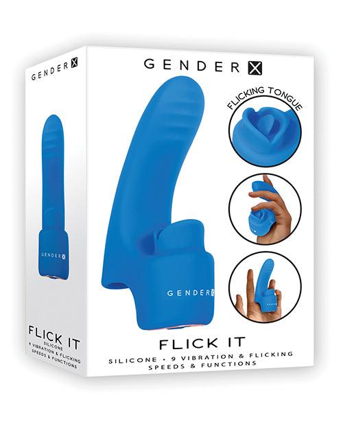 Gender X Flick It - Blue - {{ SEXYEONE }}