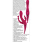 Gender X Four By Four Vibrator - Burgundy - SEXYEONE
