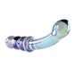 Gender X Lustrous Galaxy Wand Dual Ended Glass Massager - Green - SEXYEONE