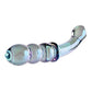 Gender X Lustrous Galaxy Wand Dual Ended Glass Massager - Green - SEXYEONE