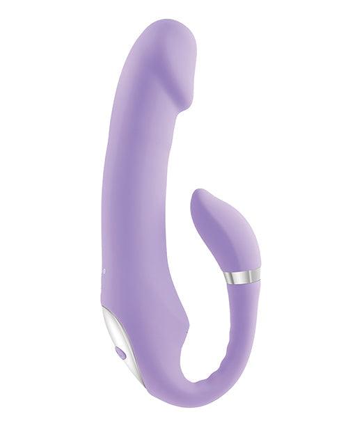 image of product,Gender X Orgasmic Orchid Posable Vibrator - Purple - {{ SEXYEONE }}
