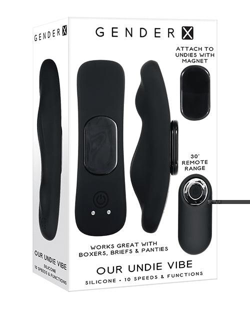 product image, Gender X Our Undie Vibe - Black - SEXYEONE