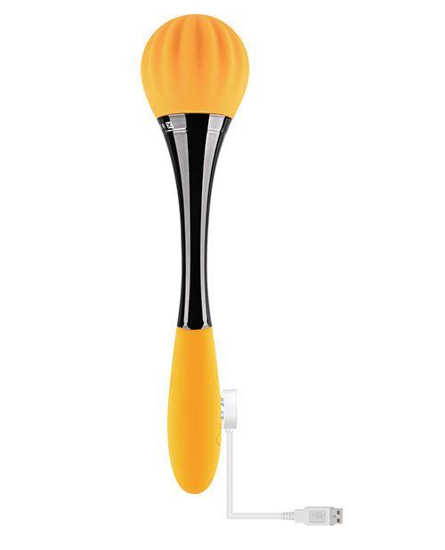 image of product,Gender X Sunflower Double Ended Vibe - Yellow - SEXYEONE