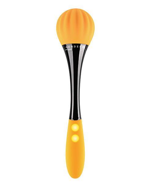 image of product,Gender X Sunflower Double Ended Vibe - Yellow - SEXYEONE