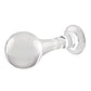 Gender X The Baller Glass Plug - Clear - SEXYEONE