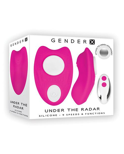 product image, Gender X Under The Radar - Pink - {{ SEXYEONE }}