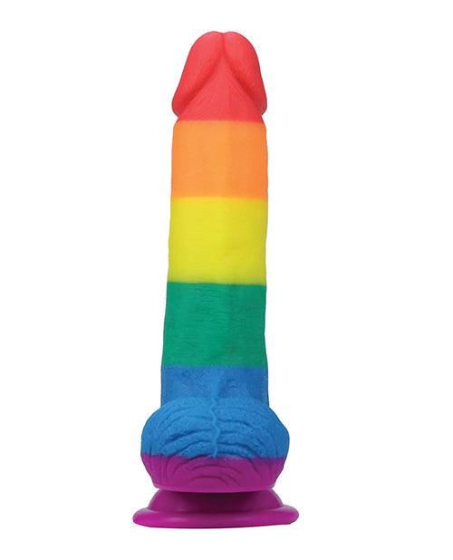 image of product,Get Lucky 7.5" Real Skin Series Pride- Rainbow - {{ SEXYEONE }}