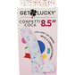 Get Lucky 8.5" Real Skin Confetti Cock - Multi Color - {{ SEXYEONE }}