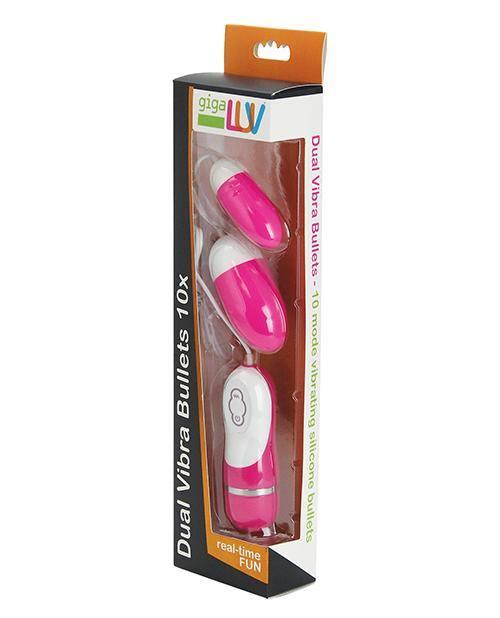 image of product,Gigaluv Dual Vibra Bullets - SEXYEONE 