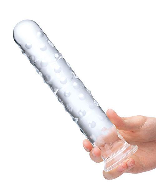 image of product,Glas 10" Extra Large Glass Dildo - Clear - SEXYEONE