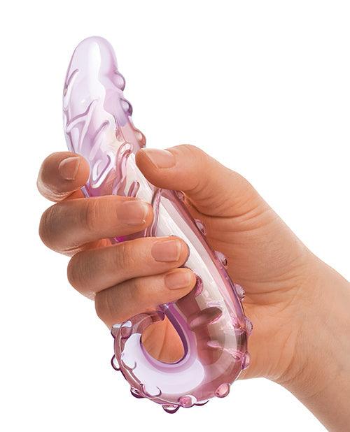 product image,Glas 6" Lick-it Glass Dildo - Pink - SEXYEONE