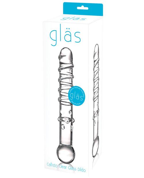 product image, Glas Callisto Glass Dildo - Clear - SEXYEONE