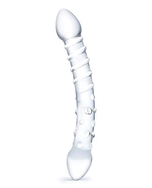 image of product,Glas Double Trouble Glass Dildo - SEXYEONE 
