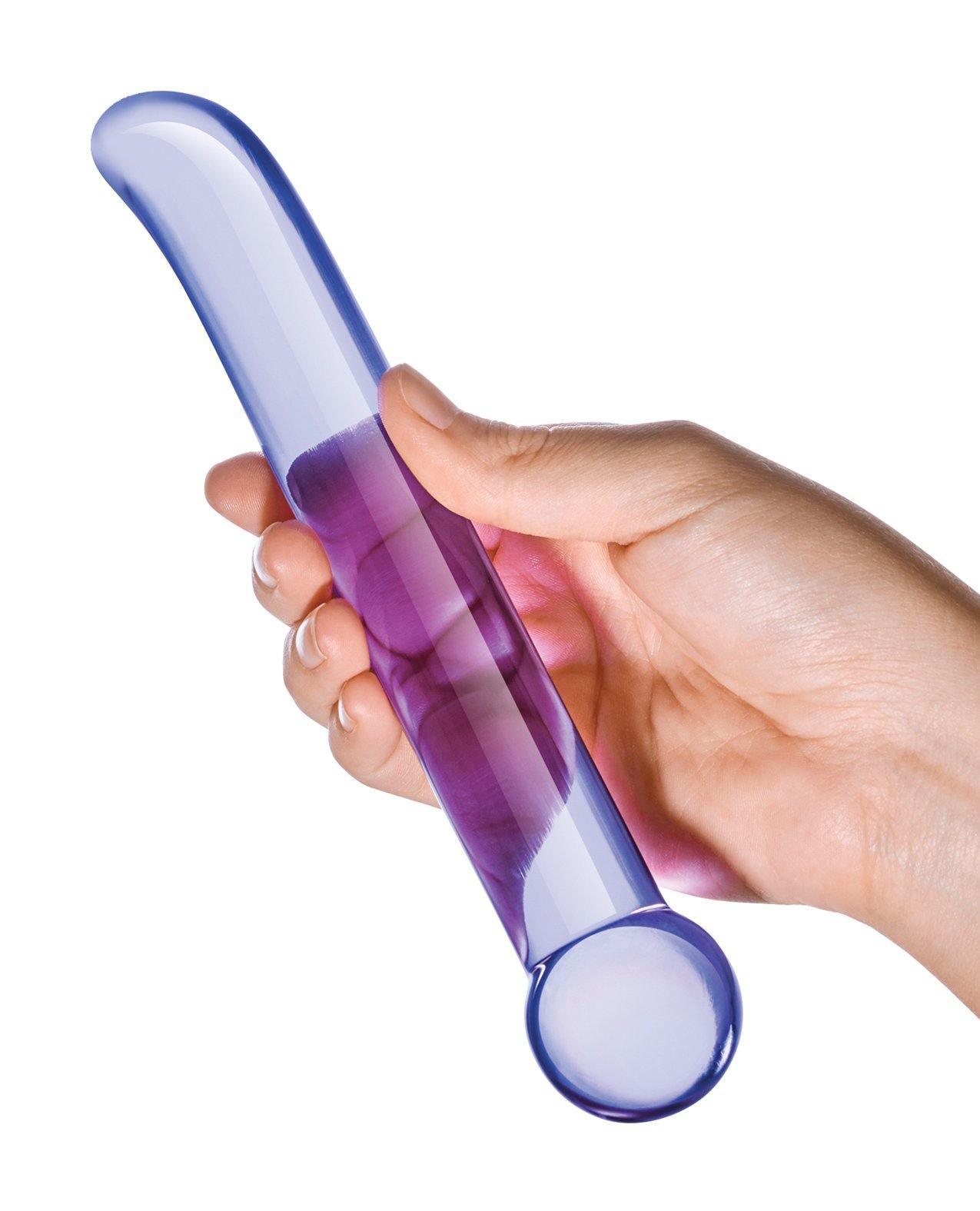 Glas G Spot Tickler - Purple - SEXYEONE