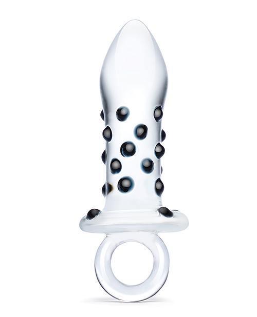 image of product,Glas Pacifier Glass Butt Plug - SEXYEONE 