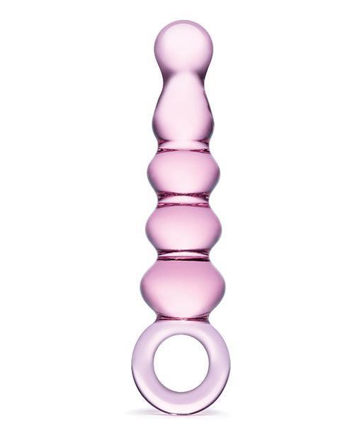 image of product,Glas Quintessence Beaded Glass Anal Slider - SEXYEONE