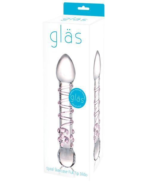 product image, Glas Spiral Staircase Full Tip Glass Dildo - SEXYEONE 