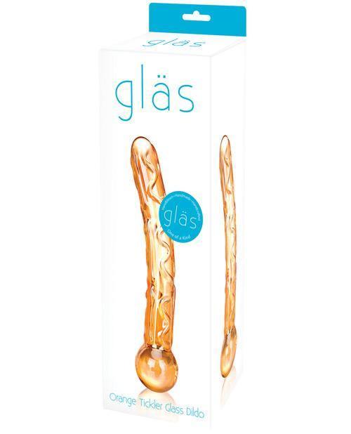 product image, Glas Tickler Dildo - Orange - SEXYEONE 