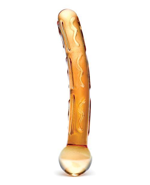 image of product,Glas Tickler Dildo - Orange - SEXYEONE 