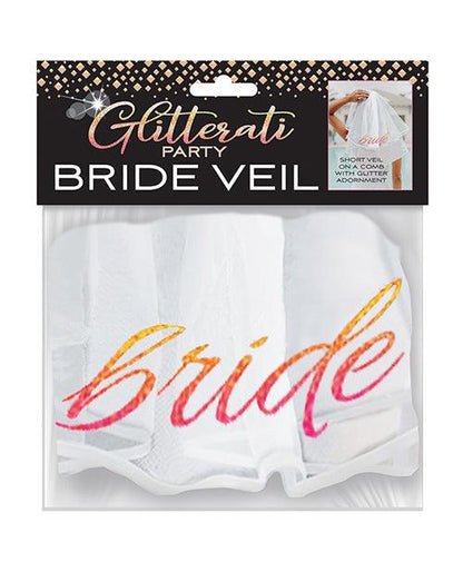 Glitterati Bride Veil - Rose Gold-white - SEXYEONE