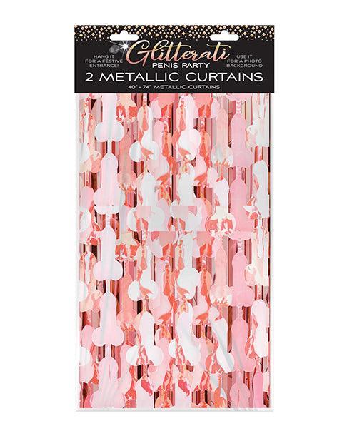 Glitterati Penis Foil Curtain - SEXYEONE