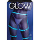 Glow Buckle Up Glow In The Dark Leg Harness Light Blue O-s - SEXYEONE