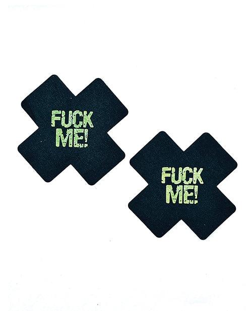 product image,Glow In The Dark Fuck Me Pasties - O/s - SEXYEONE