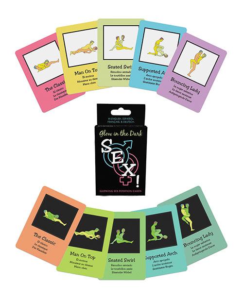 product image, Glow In The Dark Sex! Card Game - SEXYEONE