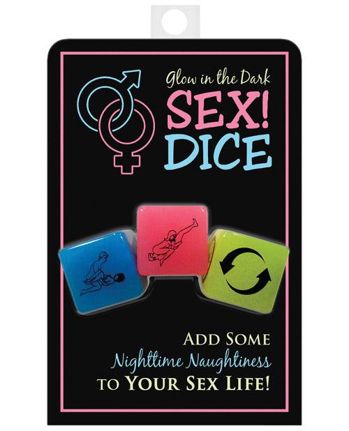 product image, Glow In The Dark Sex! Dice Game - SEXYEONE