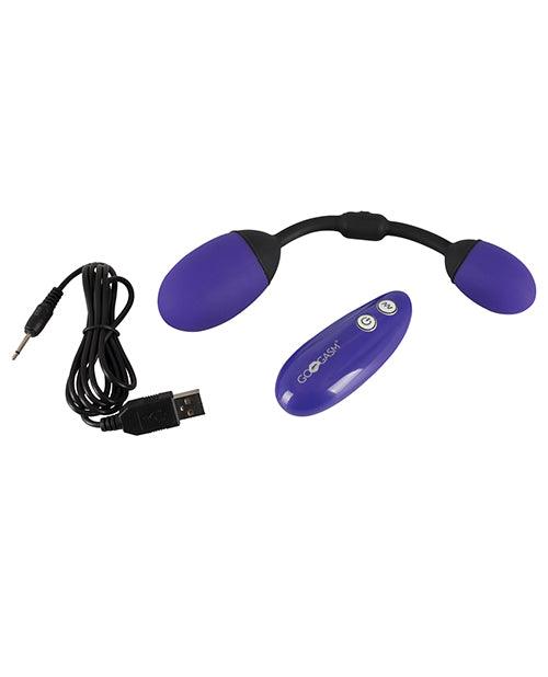 product image,Gogasm Vibrating Pussy & Ass Balls - Purple - SEXYEONE
