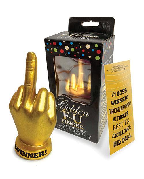 product image, Golden F-u Finger Trophy - SEXYEONE