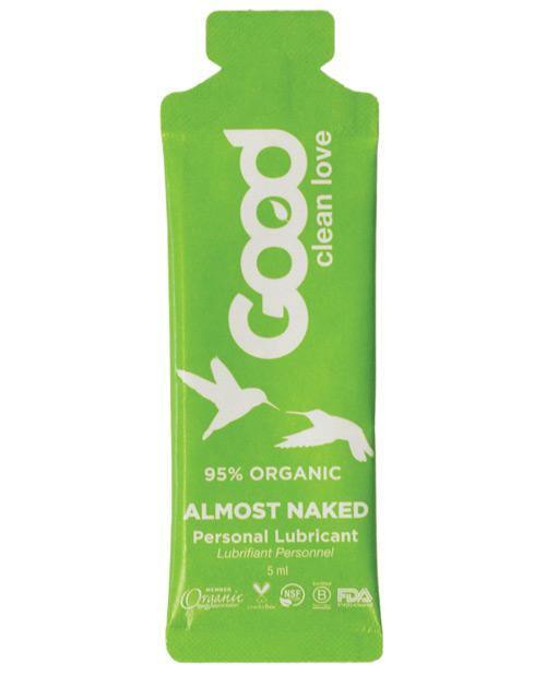 product image, Good Clean Love Almost Naked Organic Personal Lubricant - 5 Ml Foil - SEXYEONE 