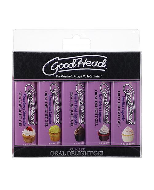 image of product,Goodhead Tropical Fruits Oral Delight Gel - Asst. Flavors Pack Of 5 - SEXYEONE