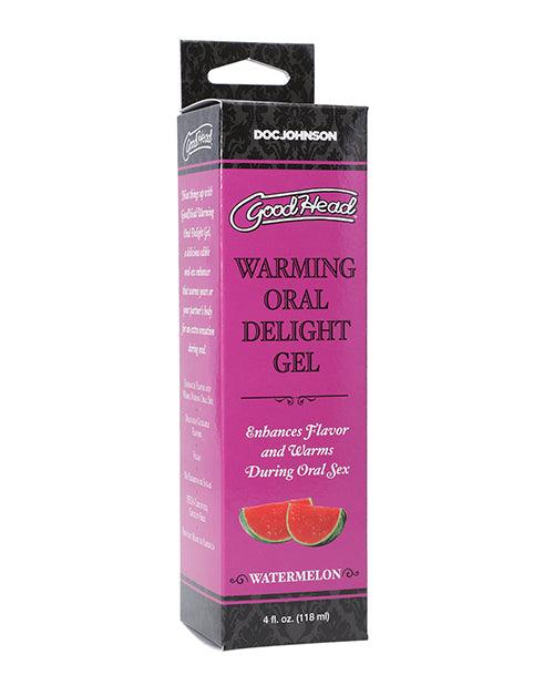 image of product,Goodhead Warming Oral Delight Gel - 4 Oz - SEXYEONE