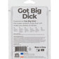 Got Big Dick 2 Pack Cock Rings - Black - SEXYEONE