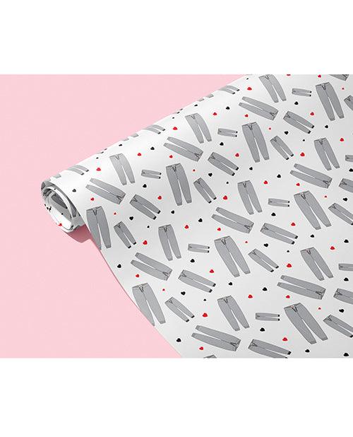 Grey Sweatpants Naughty Wrapping Paper - SEXYEONE