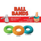 Gummy Ball Bands - 3 Pack Asst. Colors-flavors - SEXYEONE