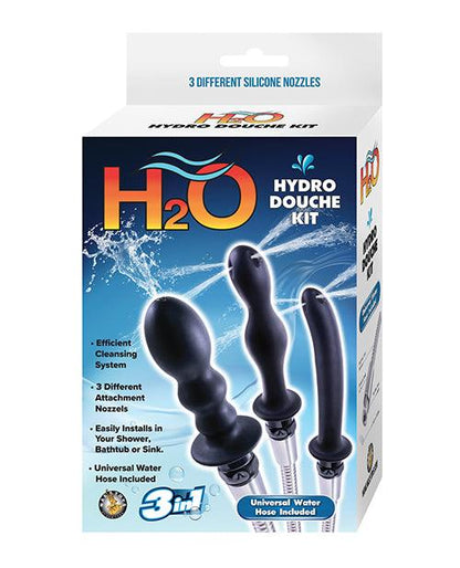 H2o Hydro Douche Kit - Black - SEXYEONE