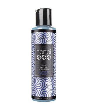 Handipop Hand Job Massage Gel - 4.2 Oz Bottle Blueberry Muffin - SEXYEONE