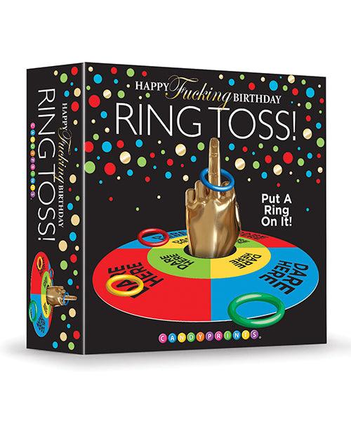 product image, Happy Fucking Birthday Fu Finger Ring Toss Game - SEXYEONE