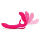 Happy Rabbit Strapless Strap On Rabbit Vibe - Pink - SEXYEONE 