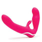 Happy Rabbit Strapless Strap On Rabbit Vibe - Pink - SEXYEONE