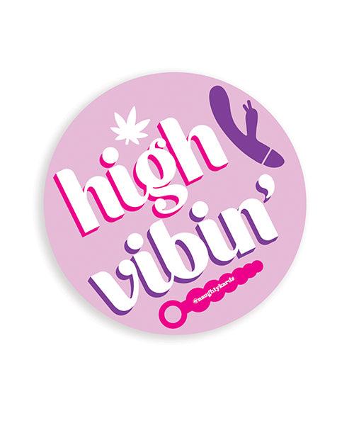 product image, High Vibin' 420 Sticker - Pack Of 3 - SEXYEONE